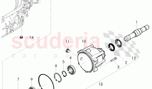 central differential, self-, locking, for 8-speed automatic gearbox