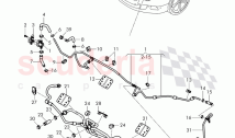 vacuum hoses for brake servo, vacuum hoses with connecting parts, D - MJ 2015>>