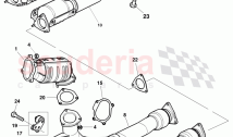 front catalyst, exhaust pipe with corrugated, pipe, exhaust pipe with catalyst, an&hellip;
