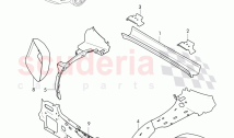 end plate, reinforcement for taillight, aperture
