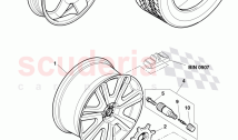 alloy wheel, Diamond, F 3W-7-040 371>>