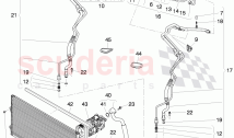 air condtioner condenser, refrigerant circuit, Engine bay, D >> - MJ 2014