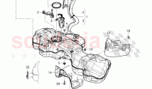 fuel tank with fuel gauge, sender, bracket for fuel, tank, protective plate for fu&hellip;