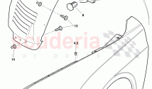 fender, trim - wheel housing, F >> 3W-8-059 514