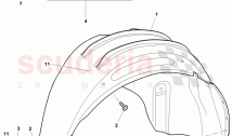 fuel filler door, wheelhouse protector
