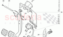 Brake and accel. mechanism, F 3W-D-082 509>>, F ZA-D-082 509>>, D >> - MJ 2013