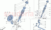 FRONT SUSPENSION - SHOCK ABSORBER AND BRAKE DISC