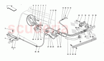 OPENING DEVICES FOR REAR HOOD AND GAS DOOR