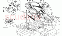 ENGINE BONNET AND GAS DOOR