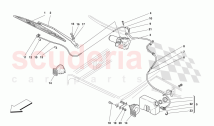 WINDSHIELD WIPER, WINDSHIELD WIPER CONTAINER AND HORNS