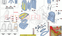 SEATS - UPHOLSTERY AND ACCESSORIES