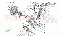 FRONT SUSPENSION - SHOCK ABSORBER AND BRAKE DISC