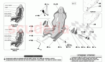 FRONT SEATS - RACING SEAT