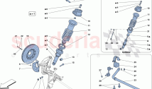 FRONT SUSPENSION - SHOCK ABSORBER AND BRAKE DISC