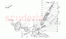 REAR SUSPENSION - SHOCK ABSORBER AND BRAKE DISC