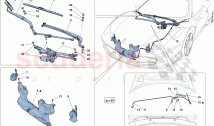 WINDSCREEN WIPER, WINDSCREEN WASHER AND HORNS