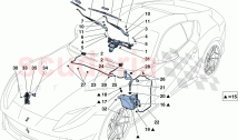 WINDSCREEN WIPER, WINDSCREEN WASHER AND HORNS