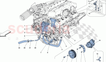 POWER STEERING PUMP AND RESERVOIR
