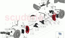FRONT AND REAR BRAKE CALIPERS