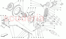 REAR SUSPENSION - SHOCK ABSORBER AND BRAKE DISC