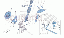 Suspension Front -Ammortizzatore E Brake Disc