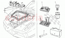 TRUNK COMPARTMENT AND TOOLS EQUIPMENT