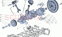 CRANKSHAFT - CONNECTING RODS AND PISTONS