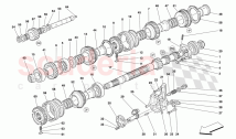 MAIN SHAFT GEARS AND GEARBOX OIL PUMP -Not for 456M GTA-