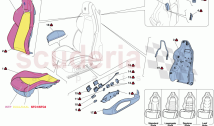 FRONT SEAT - TRIM AND ACCESSORIES