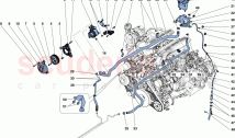 POWER STEERING PUMP AND RESERVOIR