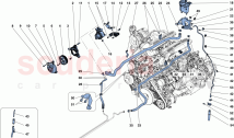 POWER STEERING PUMP AND RESERVOIR