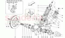 Rear Suspension - Shock Absorber and Brake Disc - Valid Till Car Ass. Nr. 8798