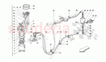 Fuel pump and pipes