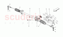 Steering box and linkage