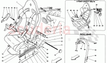 SPORT SEAT-4 POINT BELTS-ROLL BAR