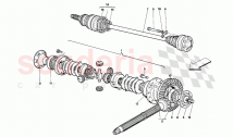 Differential and axle shafts