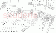 FRAME - REAR ELEMENTS SUB-GROUPS