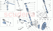 FRONT SUSPENSION - SHOCK ABSORBER AND BRAKE DISC