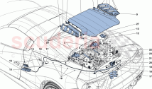 ENGINE COMPARTMENT LID AND RELEASE MECHANISM