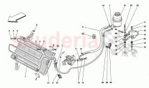 OIL TANK FOR SERVOSTEERING AND SERPENTINE