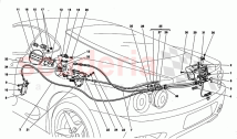 OPENING DEVICES FOR ENGINE BONNET AND GAS DOOR