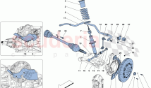 REAR SUSPENSION - SHOCK ABSORBER AND BRAKE DISC