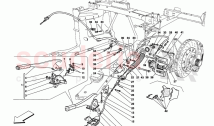 HAND-BRAKE CONTROL AND CALIPER