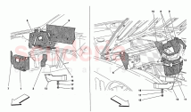 ENGINE COMPARTMENT FIRE-PROOF INSULATIONS -Not for GD-