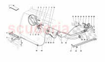 OPENING DEVICES FOR REAR HOOD AND GAS DOOR