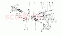 Steering box and linkage