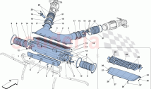 AIR FILTER, AIR INTAKE AND DUCTS
