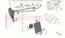 ENGINE OIL RADIATOR AND TANK