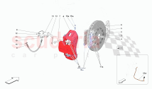 FRONT SUSPENSION - CALLIPERS AND DISCS