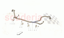 ENGINE FUEL DELIVERY PIPES